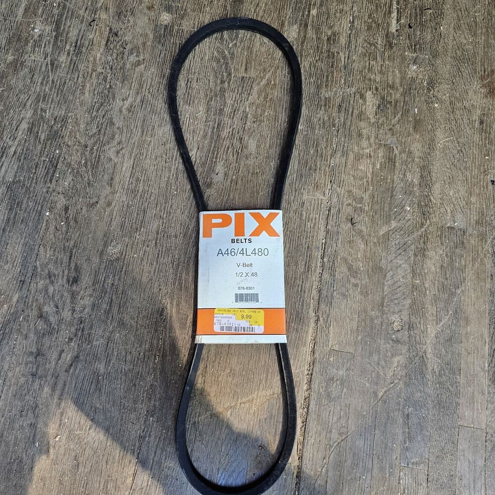 PIX A46/4L480 V-Belt 1/2 × 48"